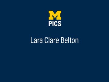 Lara Clare Belton, Bachelor of Arts, International Studies
